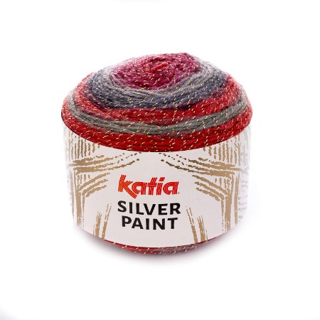 Ovillo Lanas Katia Silver Paint