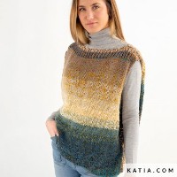 Chaleco Lanas Katia Twisted Paint Chaleco Lanas Katia Twisted Paint